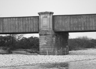 View of pier support.