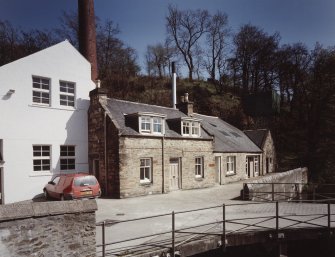 View from NW of S part of distillery (including Boiler House).
