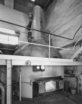 Interior.
View of wash still.