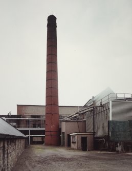 View of chimney from S.