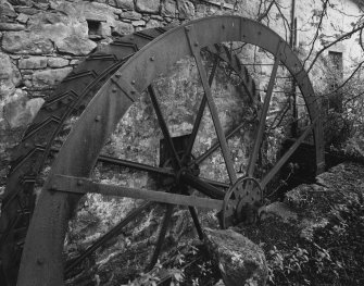 Detail of water wheel.