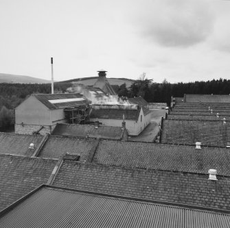 View of roof tops from E.