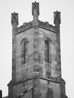 Detail of tower.