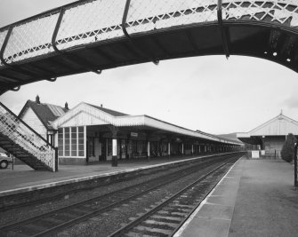 View of platform 1 from S