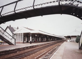 View of platform 1 from S