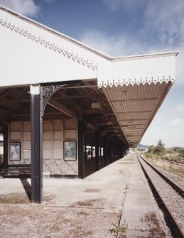 Detail of canopy woodwork