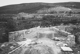 Deck of bridge looking east