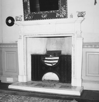 First floor, South East bedroom, fireplace, detail