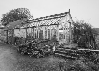 Greenhouse, view from W