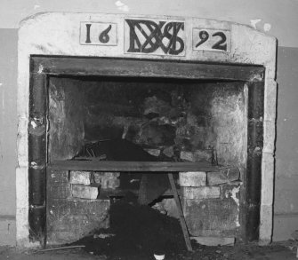 Original ground floor Entrance Hall, view of Fireplace