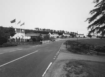 General view from ENE of distillery housing