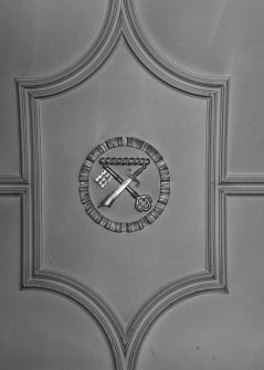 First floor Dining Room, detail of ceiling