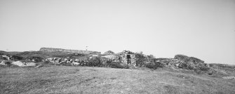 Later east range on escarpment, from south east