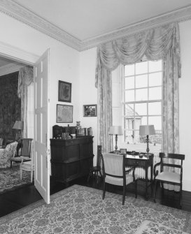 Interior, 1st floor, study, view from south east