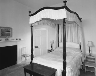 Interior, 1st floor, bedroom (occasionally used by Princess Margaret), view from north west