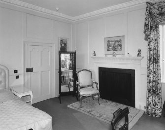 Interior, 2nd floor, Queen Elizabeth the Queen Mother's bedroom, view from north east