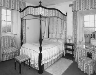 Interior, 3rd floor, bedroom, view from south west