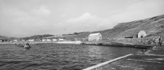General view of harbour from south west