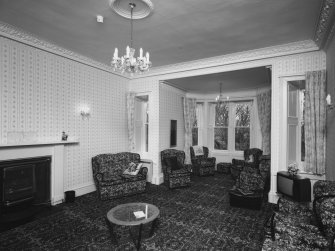 First floor drawing room, view from north