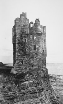 Keiss Castle, view from SW