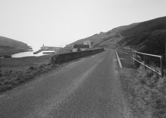 Lybster, Harbour Road, Bridge
View of bridge roadway from N