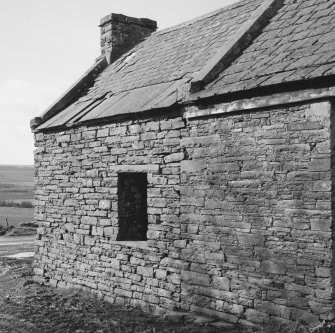 View of building at South end of East range from North East.