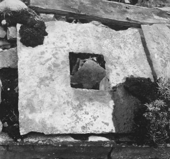 Pigsty, roof light cut within flagstone