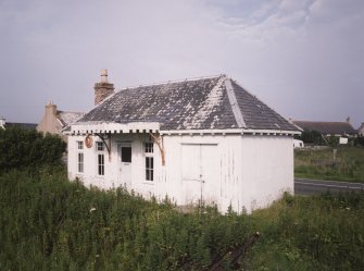 View of station building from SW