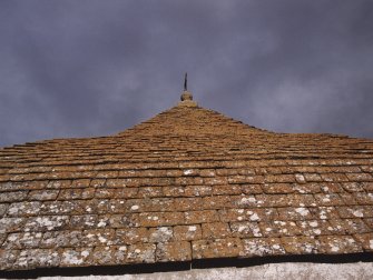 Detail of roof from south