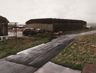 General view from NE of southwestern C1 type hangar.