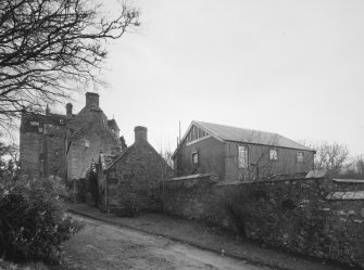 View of Laundry & Tin House from North