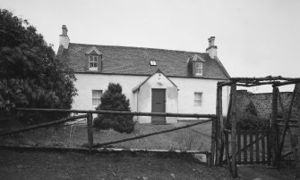 View of gate lodge from N