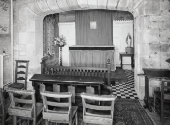 Interior. Lady chapel on N side looking towards the 1923-4 Sanctuaryaltar