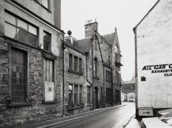 General view of Rose Street frontage from north east	