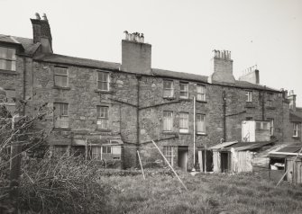 View of rear from south