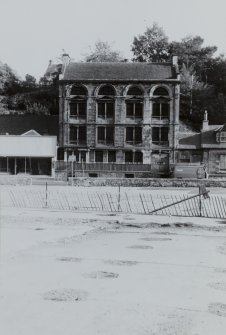 General view across car park