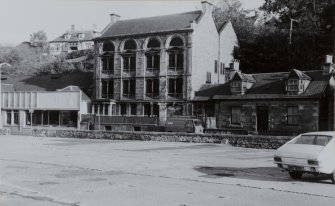 General view across car park