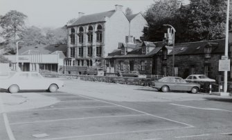 General view across car park