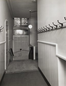 Interior view of south lobby from south west