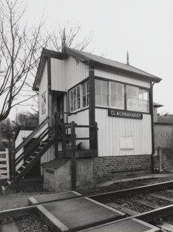 Inverness, Clachnaharry Station, Signal Box
Detailed view of Clachnaharry signal box, viewed from the north