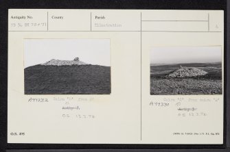 Miscellaneous Information Card, ND34SW 70 & 71, Ordnance Survey index card, Page Number 4, Verso