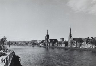 View showing Old High Kirk, Free North Church and Free High Church