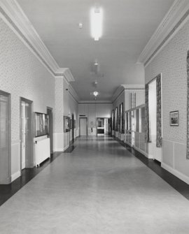 Interior. Main building. Axial Corridor