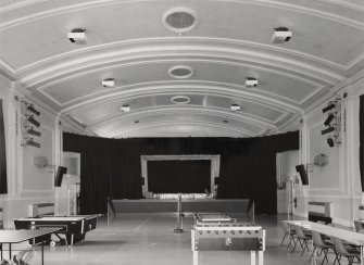 Interior. View of recreation hall