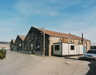 View of carraige sheds from SW