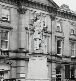 Detail of statue