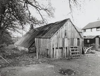 Cruck-framed cottage from south west