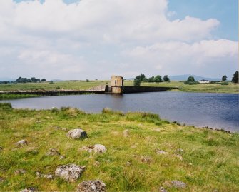 View from E showing round tower