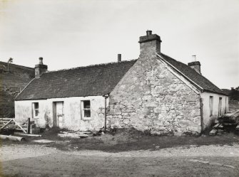 View from west of cottage to south west of Dungreggan Cottage