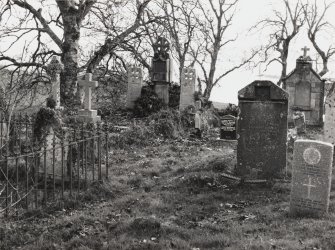 Graveyard, view from East North East